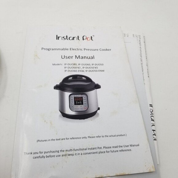 Instant Pot Power Cable Cord Replacement Part Cord + Manual + Condensation Cup - Picture 4 of 6